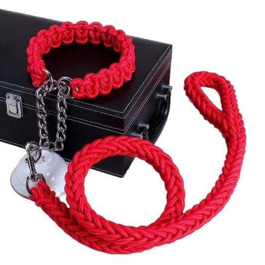 Dog Walker Leash – Strong Adjustable Nylon Leash for Safe & Comfortable Walks