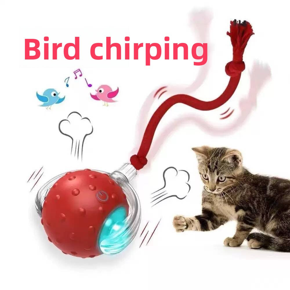 Automatic Bouncing Dog Toy Ball with Three Speeds Pets Perfect