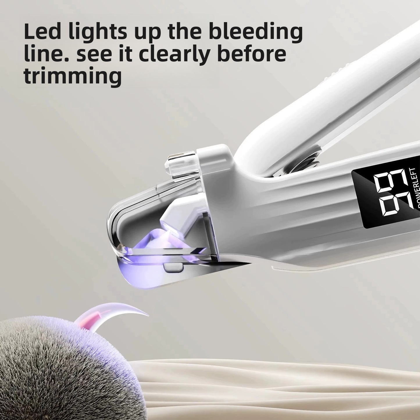 Electric Pet Nail Clipper Grinder Set
