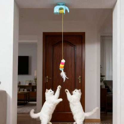 Automatic Electric Swing Cat Teaser Toy