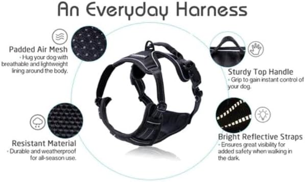 Ultimate No-Pull Reflective Dog Harness