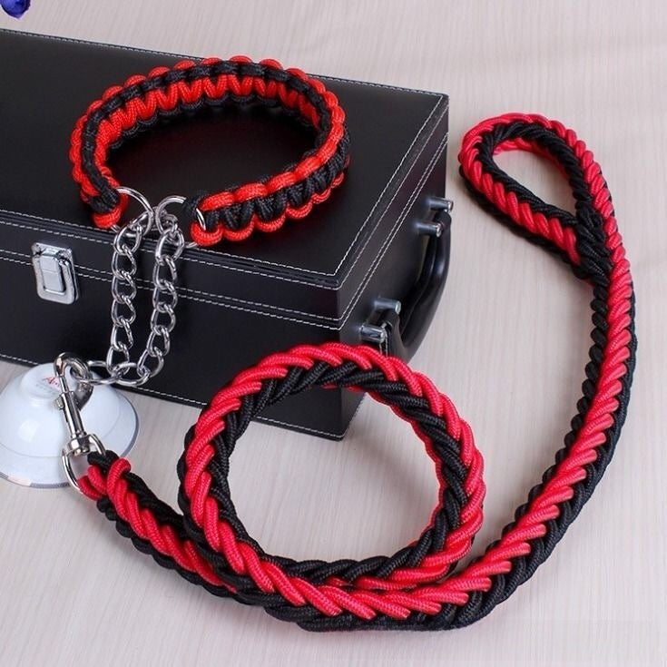 Dog Walker Leash – Strong Adjustable Nylon Leash for Safe & Comfortable Walks