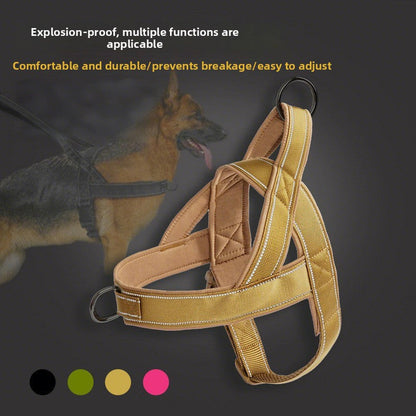 Tactical Dog Harness and Leash Set Pet Perfect