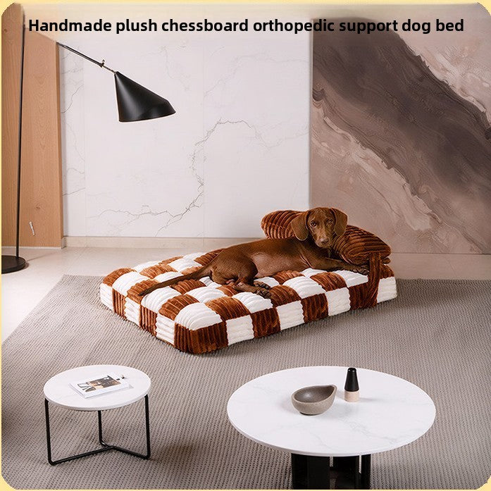 Plush Orthopedic Dog Bed Pet Perfect