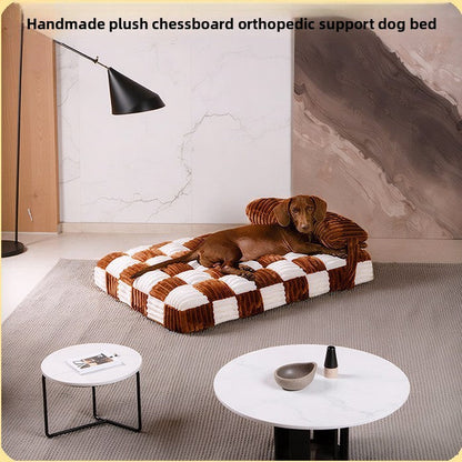 Plush Orthopedic Dog Bed Pet Perfect