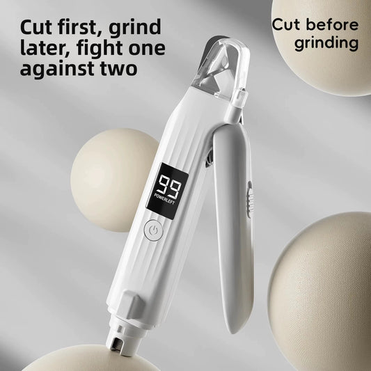 Electric Pet Nail Clipper Grinder Set