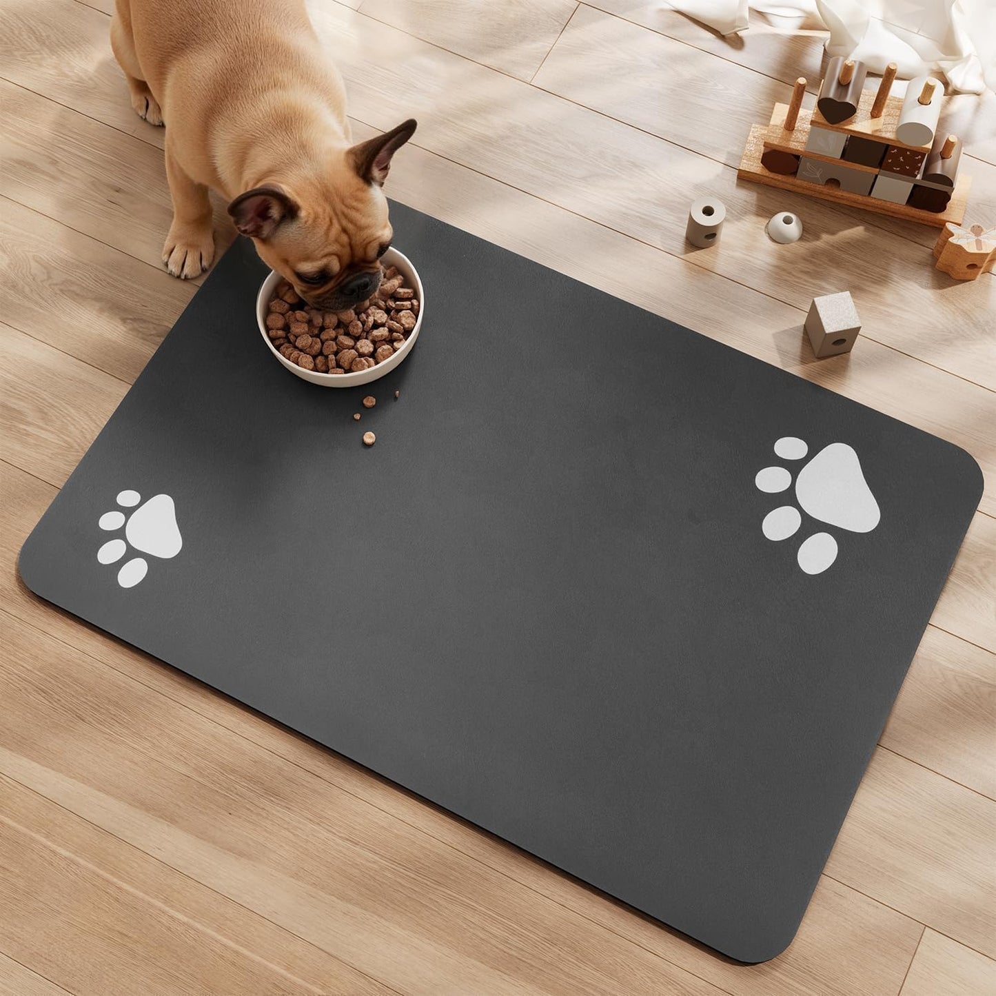 Quick-Dry Absorbent Pet Feeding Mat