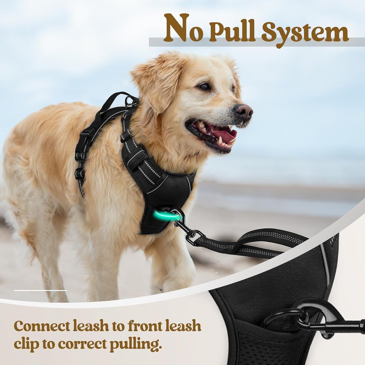 Ultimate No-Pull Reflective Dog Harness