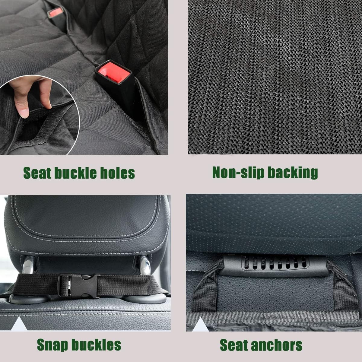 Heavy-Duty Waterproof Pet Seat Protector