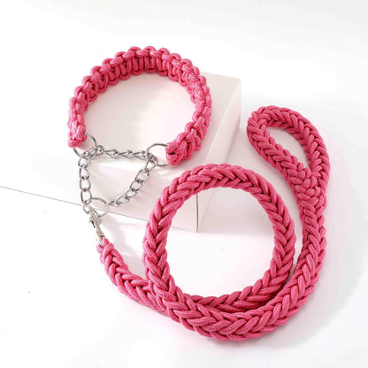Dog Walker Leash – Strong Adjustable Nylon Leash for Safe & Comfortable Walks