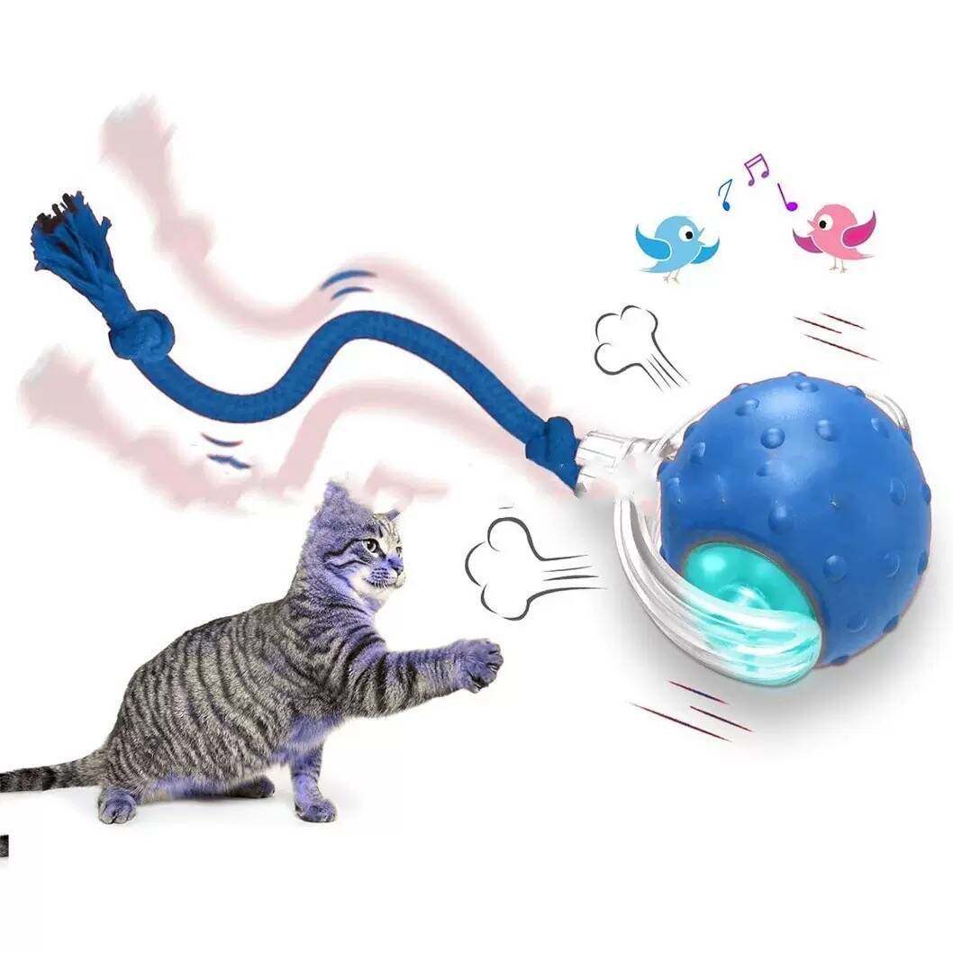 Automatic Bouncing Dog Toy Ball with Three Speeds Pets Perfect
