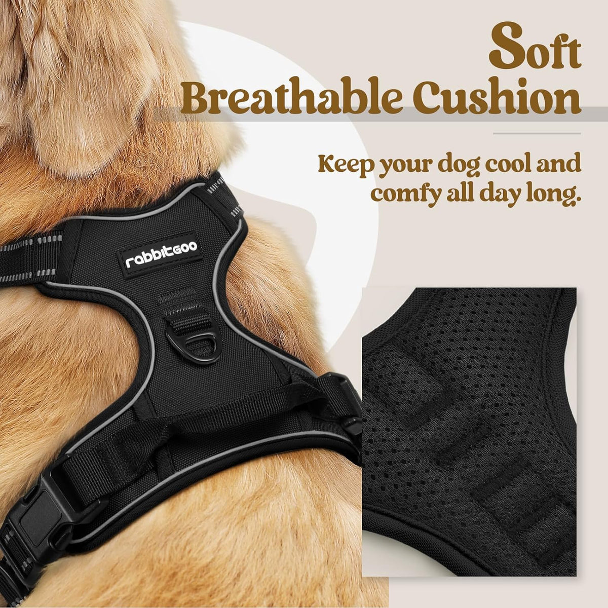 Ultimate No-Pull Reflective Dog Harness