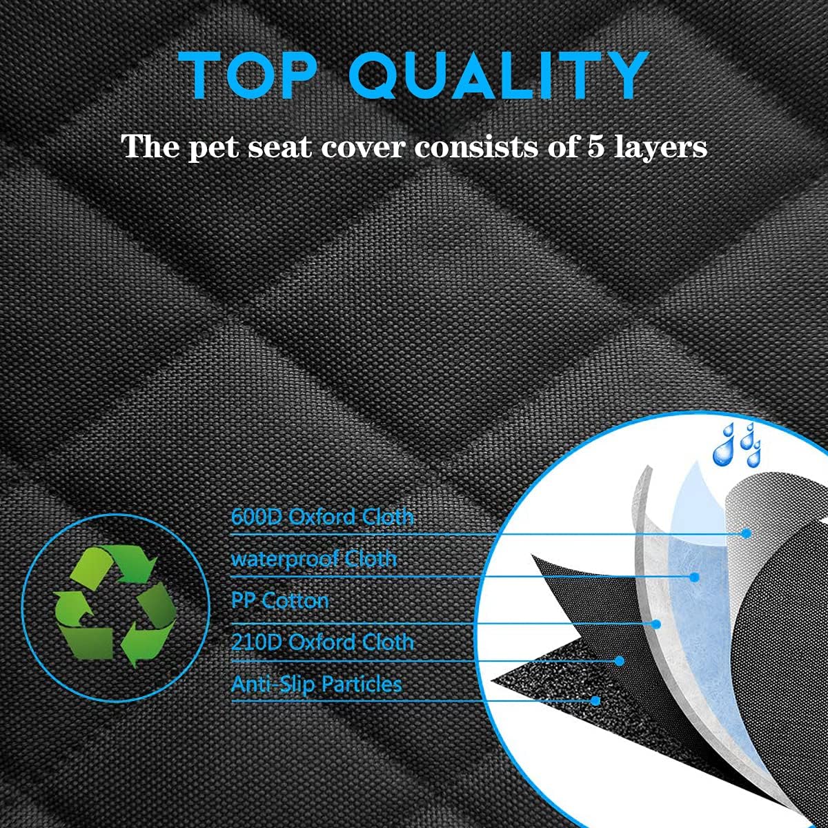 Heavy-Duty Waterproof Pet Seat Protector