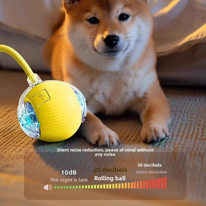 Automatic Bouncing Dog Toy Ball with Three Speeds Pets Perfect