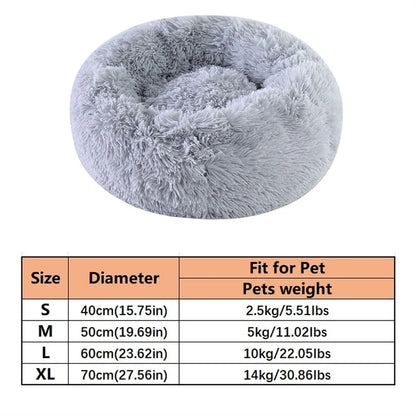 Ultra-Soft Calming Donut Pet Bed