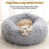 Ultra-Soft Calming Donut Pet Bed