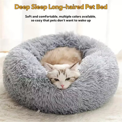 Ultra-Soft Calming Donut Pet Bed