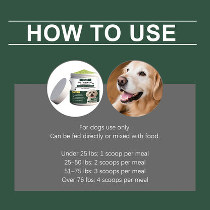 Enzymatic Pet Dental Health Powder