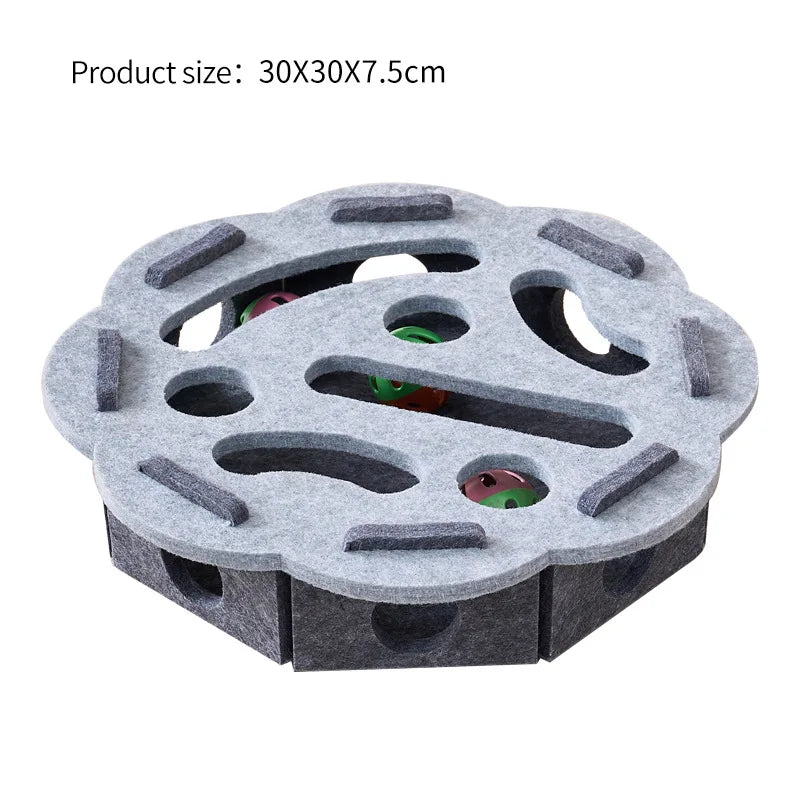 Interactive Felt Maze Puzzle Box