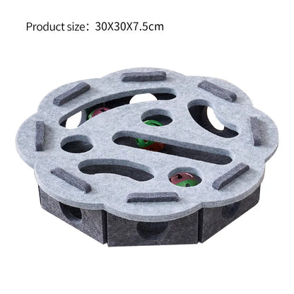 Interactive Felt Maze Puzzle Box