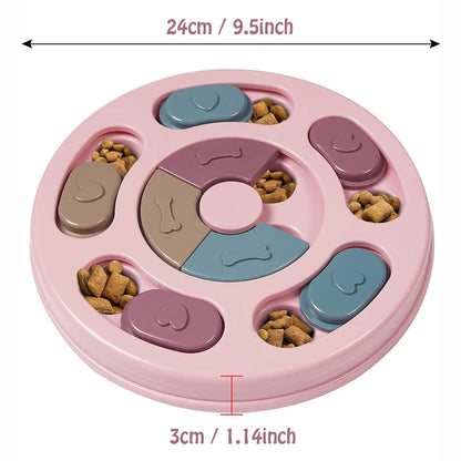 PawPuzzle™ Interactive Slow Feeder Bowl