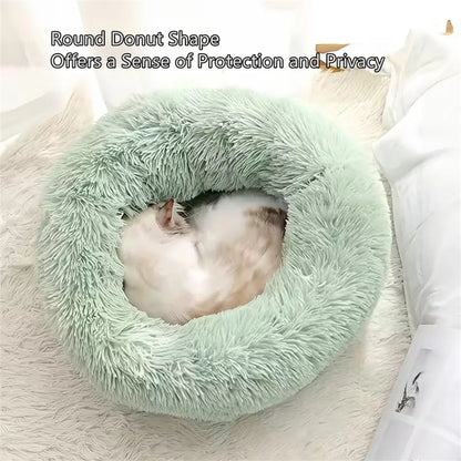 Ultra-Soft Calming Donut Pet Bed