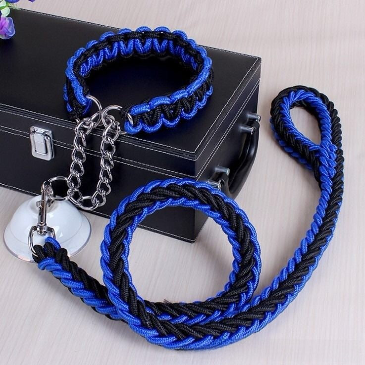 Dog Walker Leash – Strong Adjustable Nylon Leash for Safe & Comfortable Walks