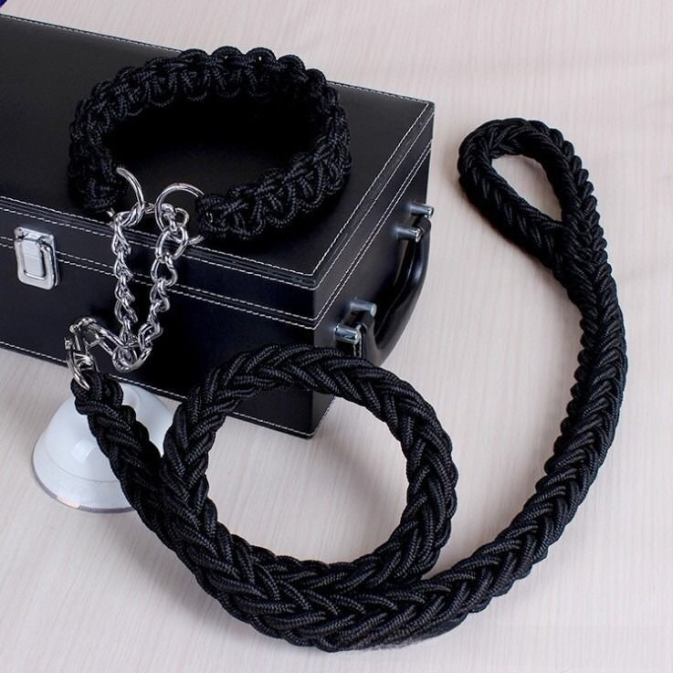 Dog Walker Leash – Strong Adjustable Nylon Leash for Safe & Comfortable Walks