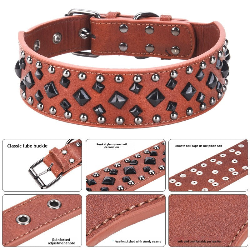 leather dog collar