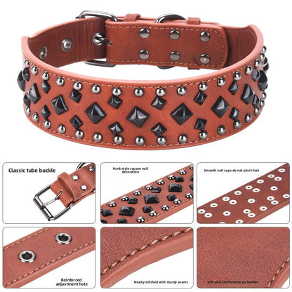 leather dog collar
