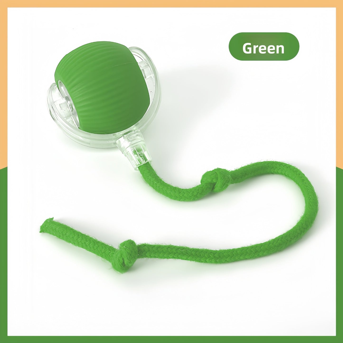 Automatic Bouncing Dog Toy Ball with Three Speeds