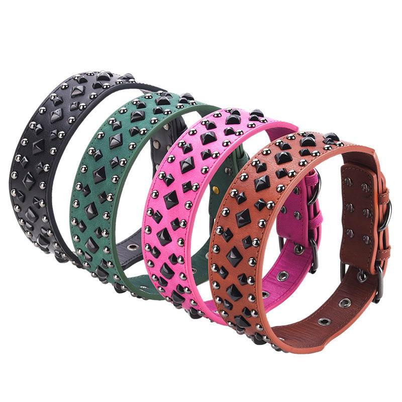 leather dog collar