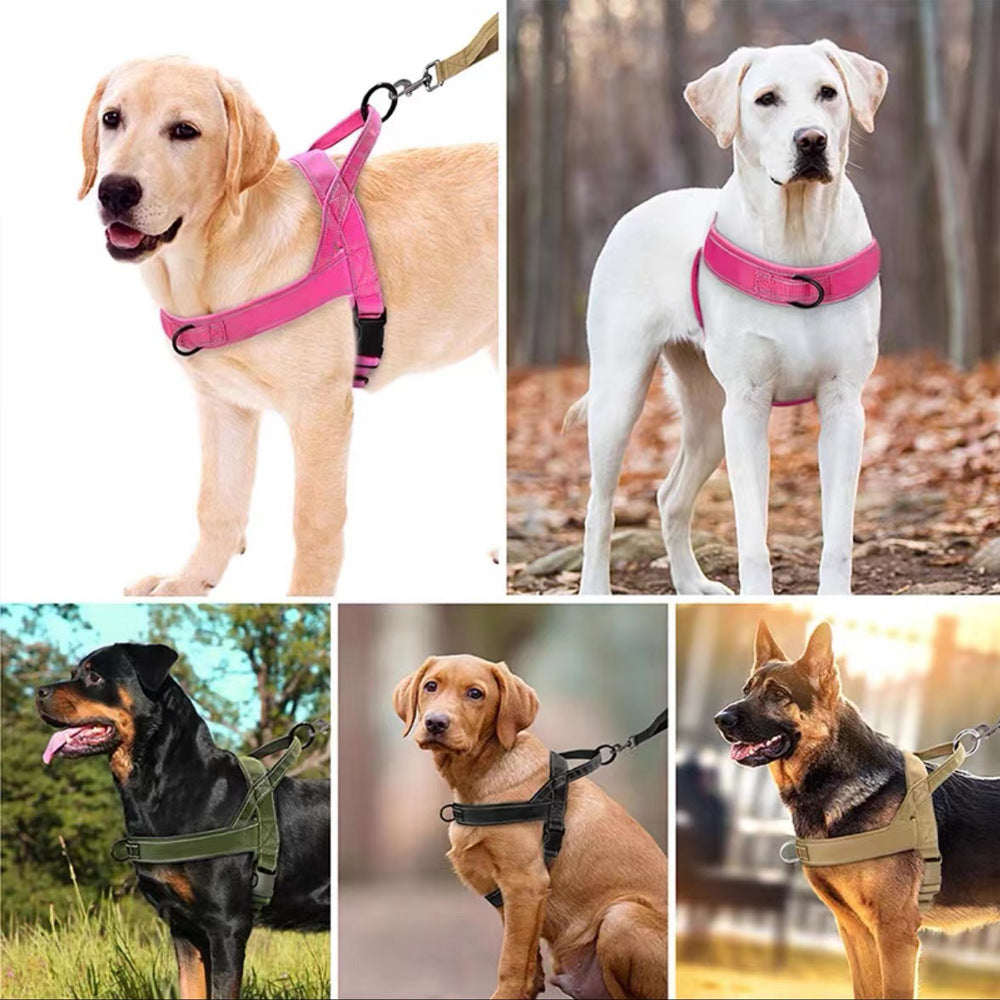 Tactical Dog Harness and Leash Set Pet Perfect