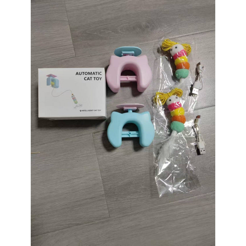 Automatic Electric Swing Cat Teaser Toy