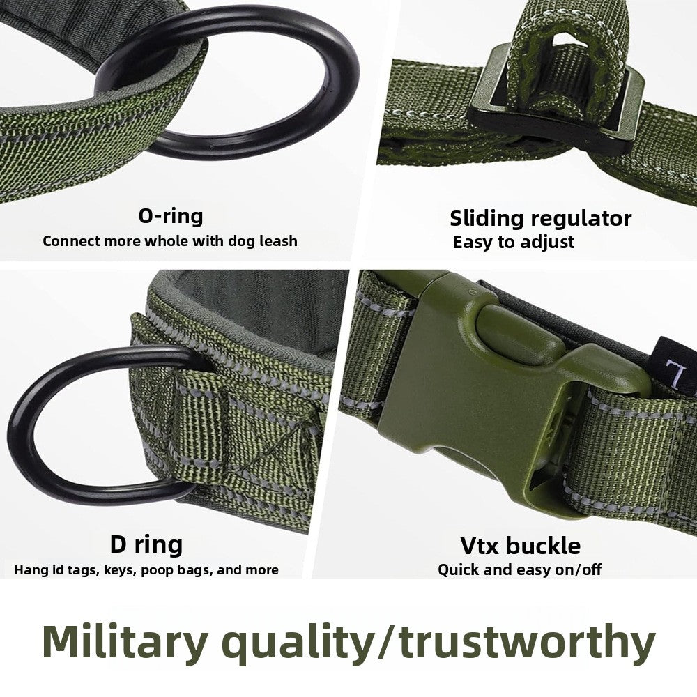 Tactical Dog Harness and Leash Set Pet Perfect