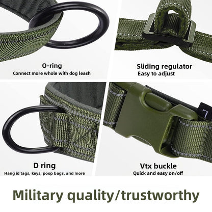 Tactical Dog Harness and Leash Set Pet Perfect